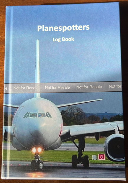 Plane spotting book