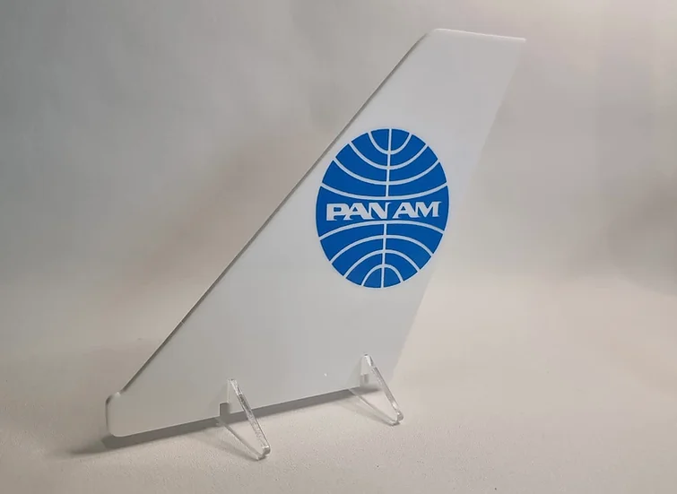 Heritage Acrylic Display Tail fins